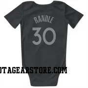 Black Minnesota Timberwolves  Julius Randle  Newborn & Infant Bodysuit