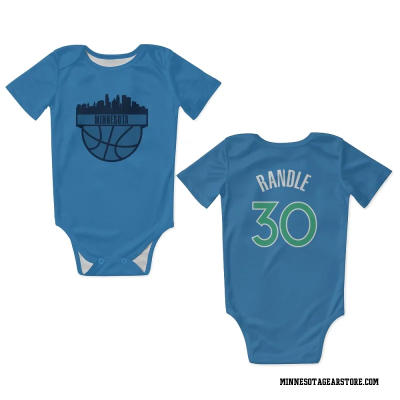 Blue Minnesota Timberwolves  Julius Randle  Newborn & Infant Bodysuit